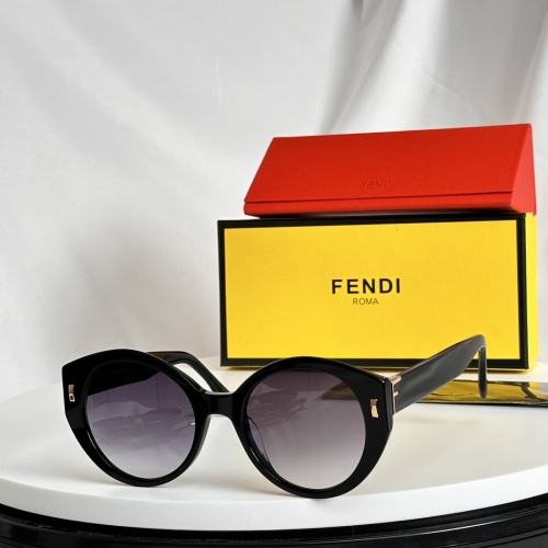 Fendi AAA Quality Sunglasses #1188215 $52.00 USD, Wholesale Replica Fendi AAA Quality Sunglasses