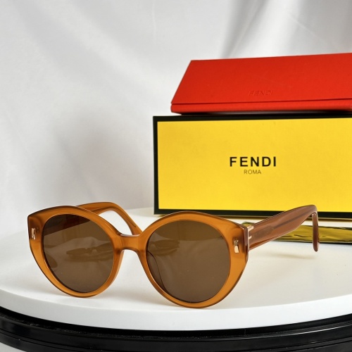 Fendi AAA Quality Sunglasses #1188218 $52.00 USD, Wholesale Replica Fendi AAA Quality Sunglasses