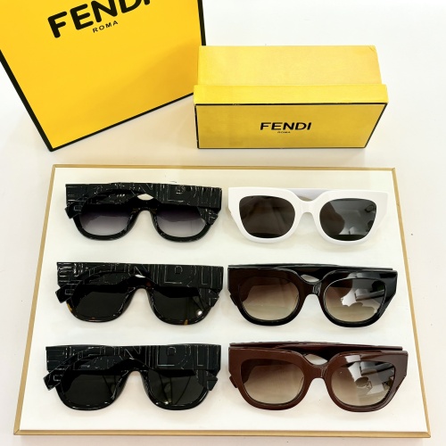 Replica Fendi AAA Quality Sunglasses #1188220 $60.00 USD for Wholesale