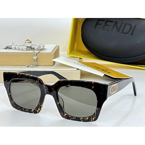 Fendi AAA Quality Sunglasses #1188228 $60.00 USD, Wholesale Replica Fendi AAA Quality Sunglasses