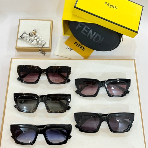 Replica Fendi AAA Quality Sunglasses #1188228 $60.00 USD for Wholesale