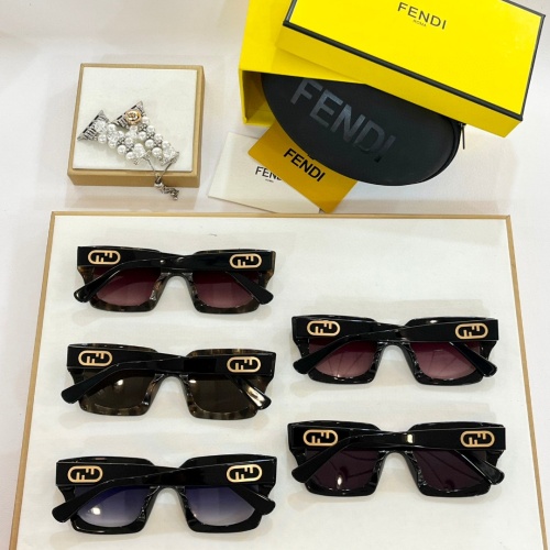 Replica Fendi AAA Quality Sunglasses #1188228 $60.00 USD for Wholesale