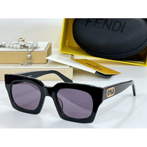Fendi AAA Quality Sunglasses #1188230 $60.00 USD, Wholesale Replica Fendi AAA Quality Sunglasses