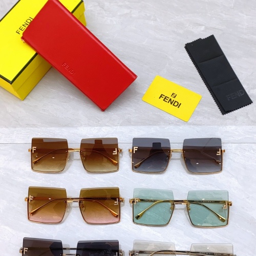 Replica Fendi AAA Quality Sunglasses #1188236 $60.00 USD for Wholesale