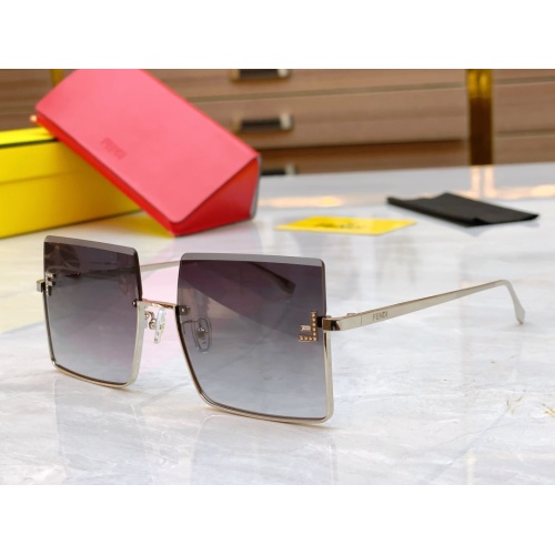 Fendi AAA Quality Sunglasses #1188238 $60.00 USD, Wholesale Replica Fendi AAA Quality Sunglasses