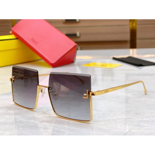 Fendi AAA Quality Sunglasses #1188239 $60.00 USD, Wholesale Replica Fendi AAA Quality Sunglasses
