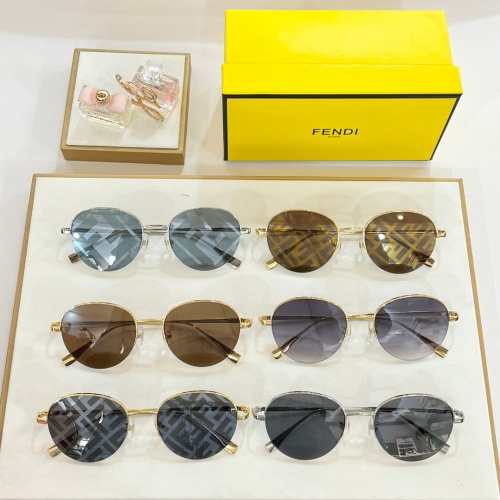 Replica Fendi AAA Quality Sunglasses #1188242 $64.00 USD for Wholesale