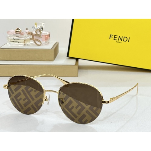 Fendi AAA Quality Sunglasses #1188246 $64.00 USD, Wholesale Replica Fendi AAA Quality Sunglasses