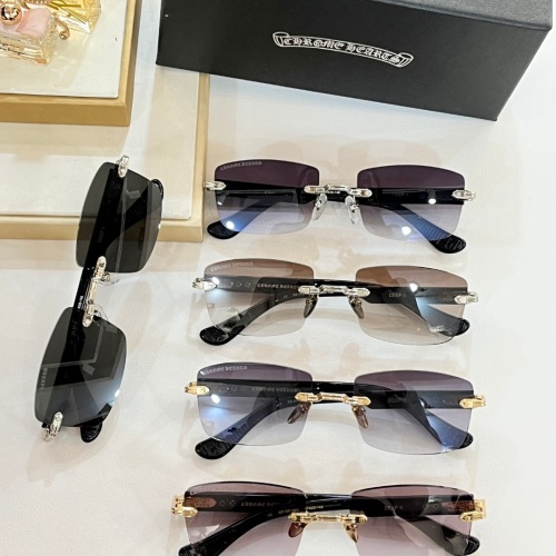 Replica Chrome Hearts AAA Quality Sunglasses #1188281 $68.00 USD for Wholesale