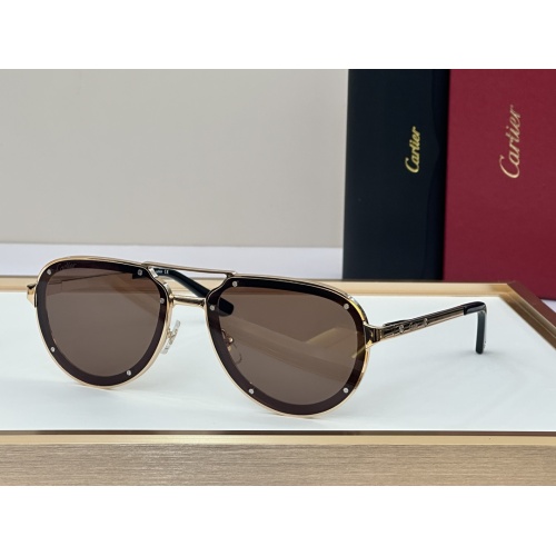 Cartier AAA Quality Sunglassess #1188612 $68.00 USD, Wholesale Replica Cartier AAA Quality Sunglassess