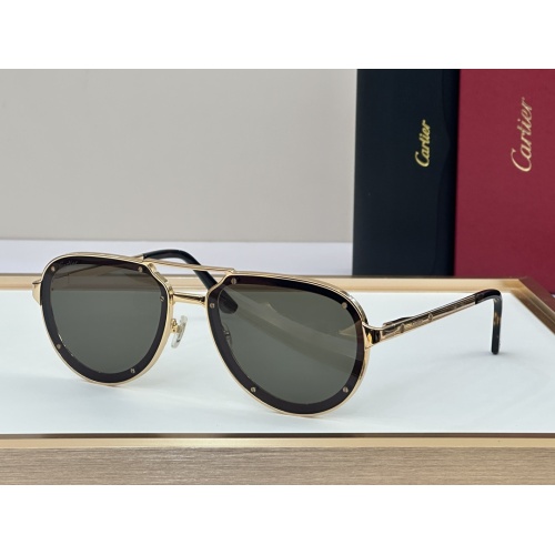 Cartier AAA Quality Sunglassess #1188613 $68.00 USD, Wholesale Replica Cartier AAA Quality Sunglassess