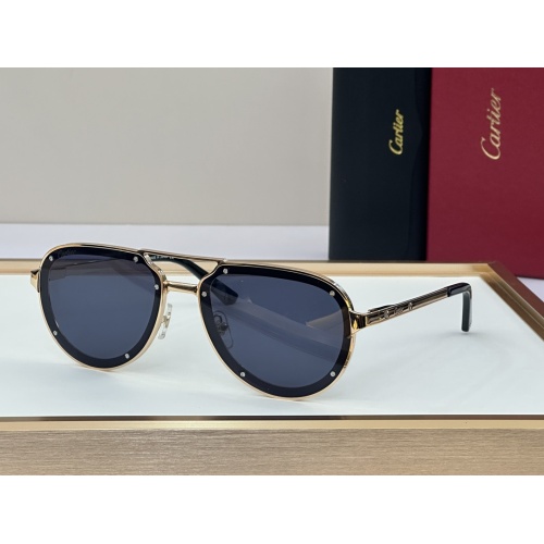 Cartier AAA Quality Sunglassess #1188614 $68.00 USD, Wholesale Replica Cartier AAA Quality Sunglassess