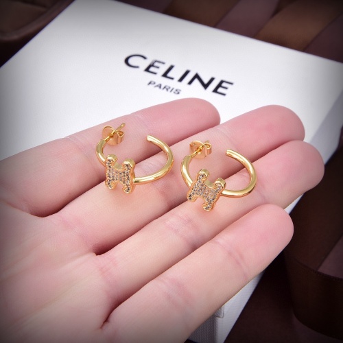 Replica Celine Earrings For Women #1188618 $29.00 USD for Wholesale
