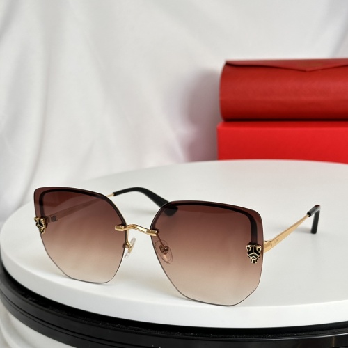 Cartier AAA Quality Sunglassess #1188625 $64.00 USD, Wholesale Replica Cartier AAA Quality Sunglassess