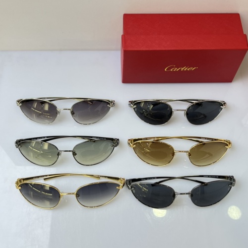 Replica Cartier AAA Quality Sunglassess #1188631 $60.00 USD for Wholesale