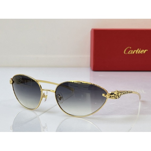 Cartier AAA Quality Sunglassess #1188633 $60.00 USD, Wholesale Replica Cartier AAA Quality Sunglassess