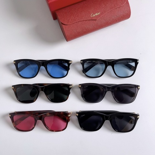 Replica Cartier AAA Quality Sunglassess #1188639 $60.00 USD for Wholesale