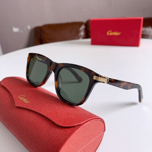 Cartier AAA Quality Sunglassess #1188640 $60.00 USD, Wholesale Replica Cartier AAA Quality Sunglassess