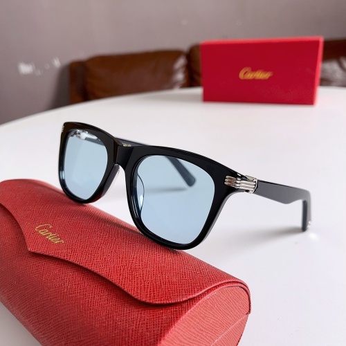 Cartier AAA Quality Sunglassess #1188641 $60.00 USD, Wholesale Replica Cartier AAA Quality Sunglassess