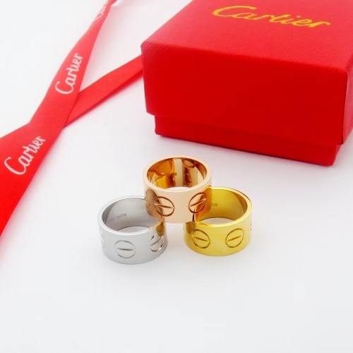 Replica Cartier Rings For Unisex #1188670 $25.00 USD for Wholesale