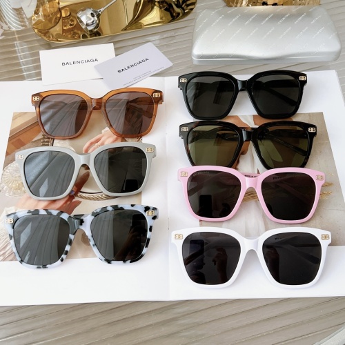 Replica Balenciaga AAA Quality Sunglasses #1188831 $60.00 USD for Wholesale