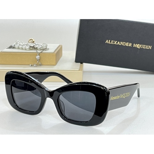 Alexander McQueen AAA Quality Sunglasses #1188873 $60.00 USD, Wholesale Replica Alexander McQueen AAA Quality Sunglasses