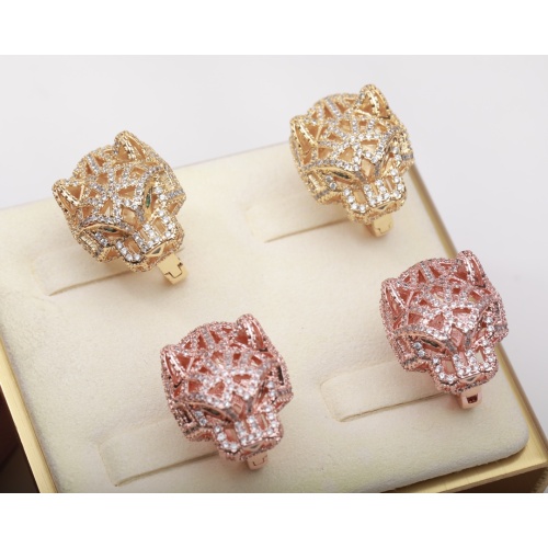 Replica Cartier Earrings For Women #1188884 $38.00 USD for Wholesale