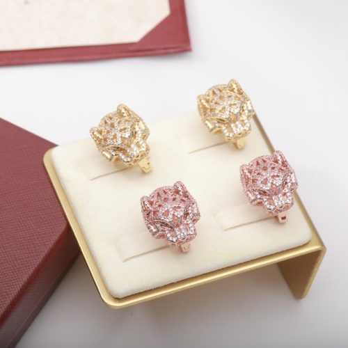 Replica Cartier Earrings For Women #1188885 $38.00 USD for Wholesale