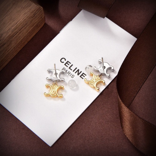 Replica Celine Earrings For Women #1188896 $27.00 USD for Wholesale