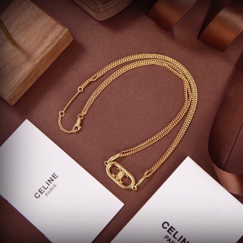 Celine Necklaces #1189010 $32.00 USD, Wholesale Replica Celine Necklaces