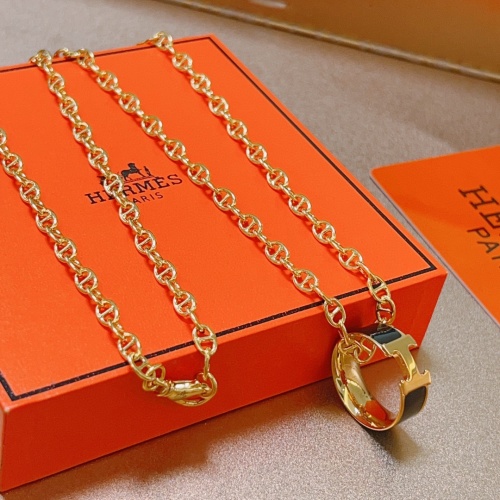 Replica Hermes Necklaces #1189199 $42.00 USD for Wholesale