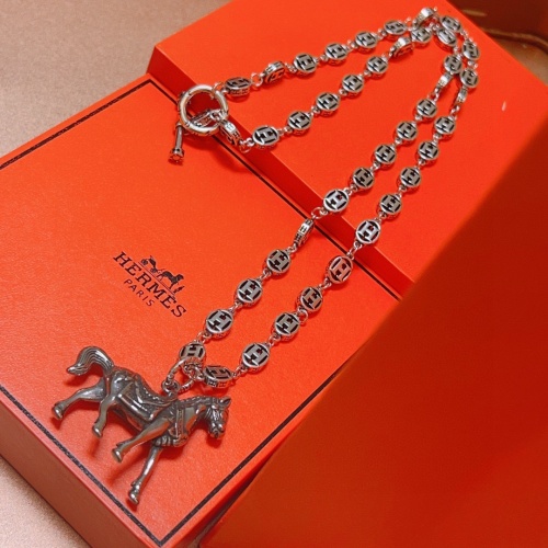 Replica Hermes Necklaces #1189200 $52.00 USD for Wholesale