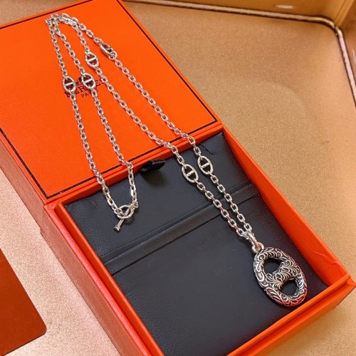 Hermes Necklaces #1189203 $42.00 USD, Wholesale Replica Hermes Necklaces