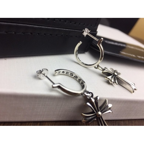 Replica Chrome Hearts Earrings For Women #1189247 $25.00 USD for Wholesale