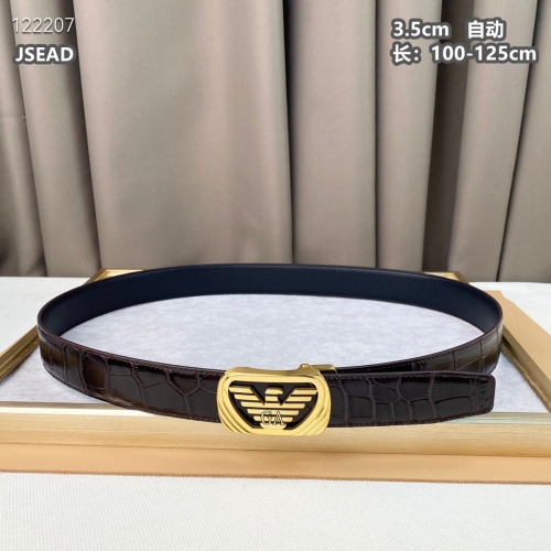 Replica Armani AAA Quality Belts For Men #1189263 $56.00 USD for Wholesale