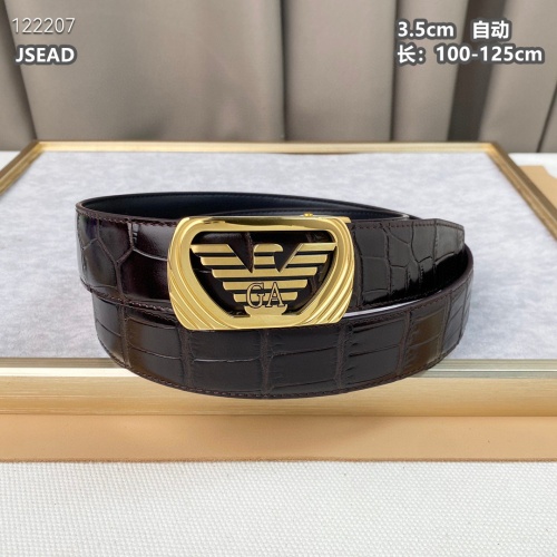 Replica Armani AAA Quality Belts For Men #1189263 $56.00 USD for Wholesale
