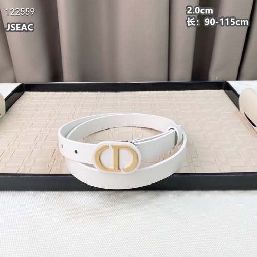 Replica Christian Dior AAA Quality Belts For Women #1189353 $52.00 USD for Wholesale