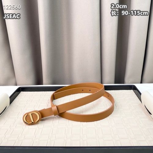 Replica Christian Dior AAA Quality Belts For Women #1189354 $52.00 USD for Wholesale