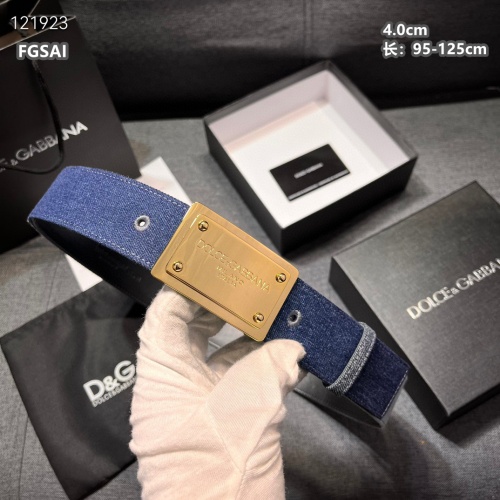 Replica Dolce & Gabbana D&G AAA Quality Belts For Men #1189437 $76.00 USD for Wholesale