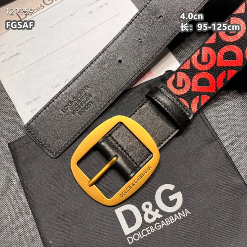Replica Dolce & Gabbana D&G AAA Quality Belts For Unisex #1189456 $64.00 USD for Wholesale