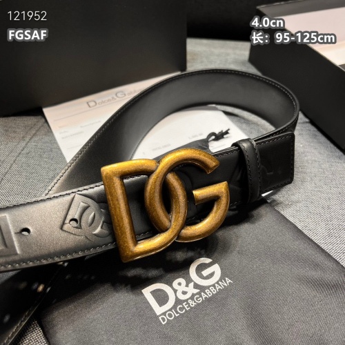Replica Dolce & Gabbana D&G AAA Quality Belts For Men #1189461 $64.00 USD for Wholesale
