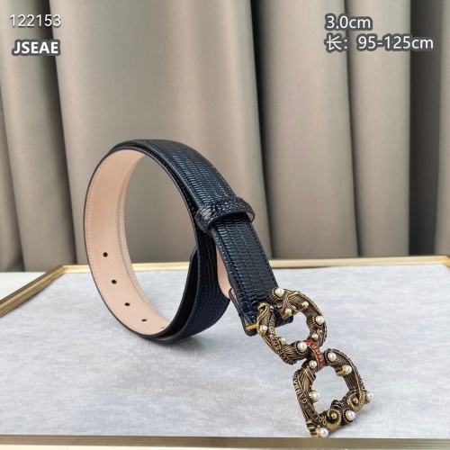Replica Dolce & Gabbana D&G AAA Quality Belts For Women #1189472 $60.00 USD for Wholesale