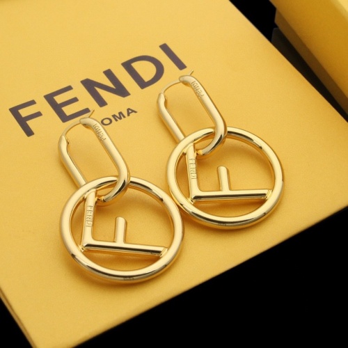 Fendi Earrings For Women #1189486 $32.00 USD, Wholesale Replica Fendi Earrings