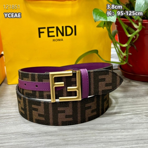 Replica Fendi AAA Quality Belts For Unisex #1189489 $56.00 USD for Wholesale