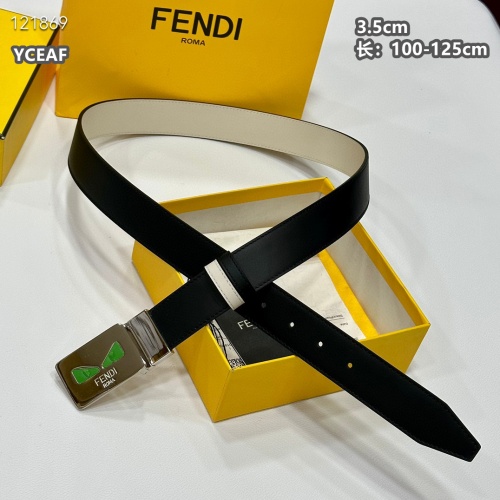 Replica Fendi AAA Quality Belts For Men #1189493 $64.00 USD for Wholesale