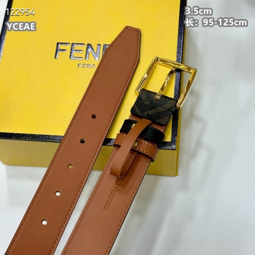 Replica Fendi AAA Quality Belts For Men #1189498 $60.00 USD for Wholesale