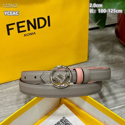 Replica Fendi AAA Quality Belts For Women #1189503 $52.00 USD for Wholesale