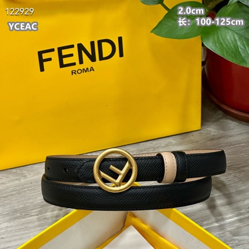 Replica Fendi AAA Quality Belts For Women #1189514 $52.00 USD for Wholesale