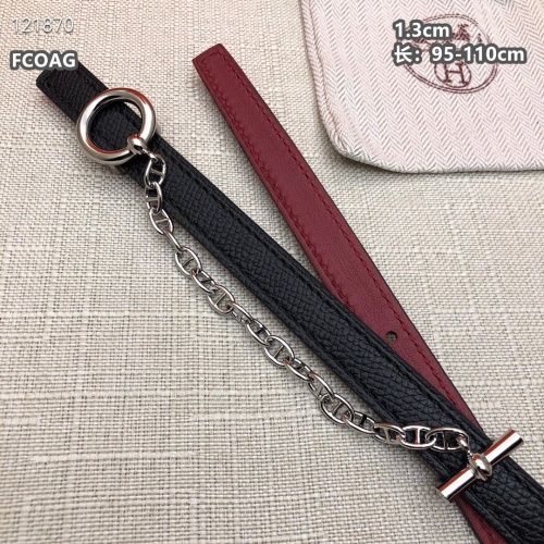 Replica Hermes AAA Quality Belts For Women #1189767 $68.00 USD for Wholesale