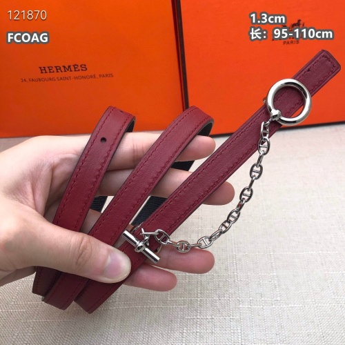 Replica Hermes AAA Quality Belts For Women #1189767 $68.00 USD for Wholesale